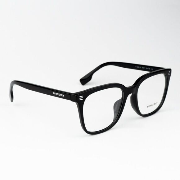NEW Burberry BE2361D 3001 Black Square Unisex Eyeglasses BE 2361D - Picture 4 of 9